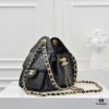 69304cfaf09edb6de4c4e726 Mini Chanel 25C Bag Hobo Smooth Quilted Calfskin Bucket Bag with Vintage Gold-Tone Drawstring and Diamond Quilting, Classic Chain Design