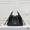 69304cfef09edb6de4c4e729 Mini Chanel 25C Bag Hobo Smooth Quilted Calfskin Bucket Bag with Vintage Gold-Tone Drawstring and Diamond Quilting, Classic Chain Design