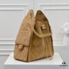 69304d10f09edb6de4c4e73a Large Upgraded Chanel 25C Hobo Bag in Suede Calfskin - Vintage Bucket Bag with Drawstring Closure, Quilted Diamond Pattern, Retro Gold-Tone Hardware and Classic Chain Design