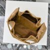 69304d15f09edb6de4c4e73e Large Upgraded Chanel 25C Hobo Bag in Suede Calfskin - Vintage Bucket Bag with Drawstring Closure, Quilted Diamond Pattern, Retro Gold-Tone Hardware and Classic Chain Design