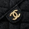 69304d3af09edb6de4c4e764 Upgraded Chanel 25C King Bag Washed Gradient Denim Hobo Bag Small Vintage Coin Button Drawstring Bucket Bag with Quilted Pattern and Retro Black-Gold Tone Chain Design