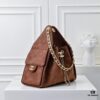 69304d58f09edb6de4c4e781 Upgraded Chanel 25C Hobo Bag in Saffiano Calfskin - Vintage Buckle Drawstring Bucket Bag with Quilted Design and Retro Gold-Tone Hardware
