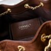 69304d5ef09edb6de4c4e788 Upgraded Chanel 25C Hobo Bag in Saffiano Calfskin - Vintage Buckle Drawstring Bucket Bag with Quilted Design and Retro Gold-Tone Hardware