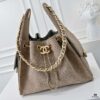 69304d66f09edb6de4c4e793 Upgraded Chanel 25C Hobo Bag Mini, Saffiano Leather Crossbody Bucket Bag with Vintage Gold Buckle Drawstring, Quilted Design, Retro Black and Gold, Classic Chain Strap