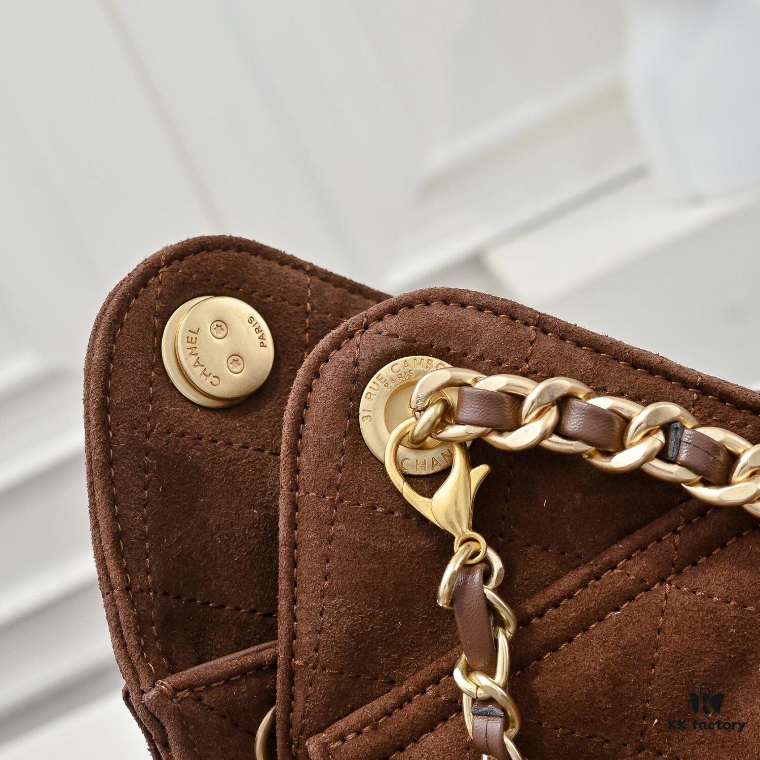 69304d80f09edb6de4c4e7b5 Mini Chanel 25C Bag Hobo Suede Crossbody Bucket Bag with Vintage Coin Toggle Drawstring, Quilted Design, Retro Black and Gold Hardware, Classic Chain Strap