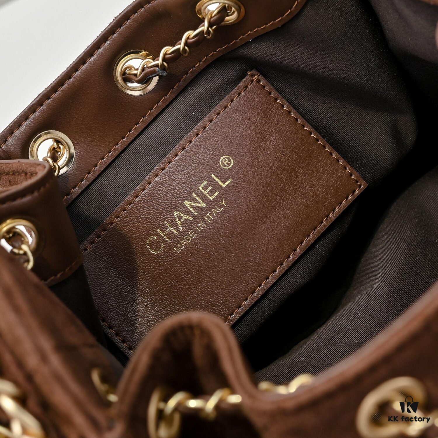 69304d81f09edb6de4c4e7b6 Mini Chanel 25C Bag Hobo Suede Crossbody Bucket Bag with Vintage Coin Toggle Drawstring, Quilted Design, Retro Black and Gold Hardware, Classic Chain Strap