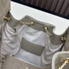 69304d99f09edb6de4c4e7d7 Large Size Suede, Frosted Upgrade Version Chanel 25C Hobo Bag, Vintage Coin Button Drawstring Bucket Bag with Diamond Quilting, Retro Black and Gold, Classic Chain Design