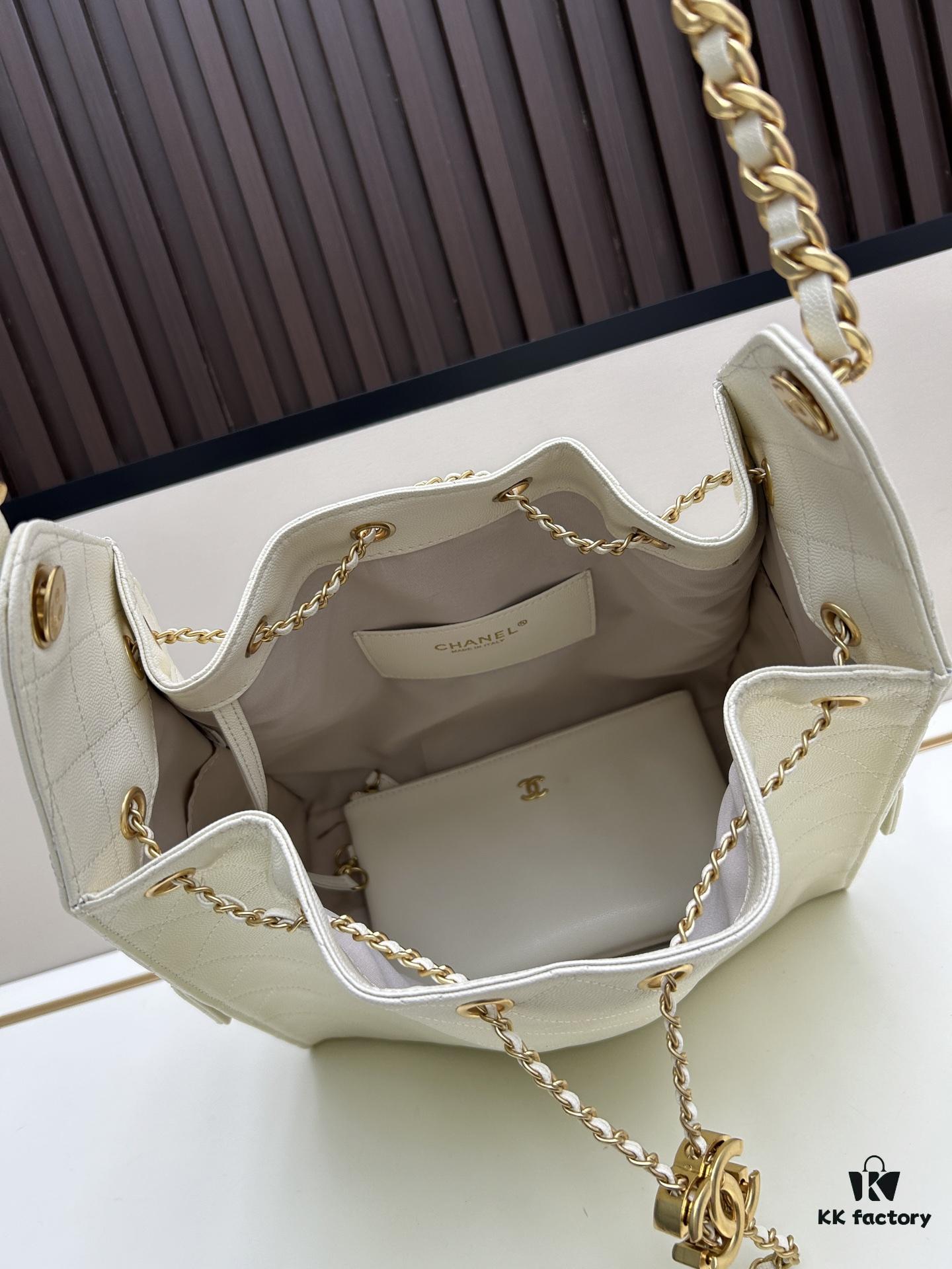 69304da8f09edb6de4c4e7ea Large Vegan Leather, Suede-Like Texture, Upgraded Version of Chanel 25C Style Hobo Bag, Vintage-Inspired Bucket Bag with Drawstring Closure, Quilted Diamond Pattern, Retro Gold-Tone Hardware, Classic Chain Design