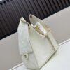 69304daaf09edb6de4c4e7ed Large Vegan Leather, Suede-Like Texture, Upgraded Version of Chanel 25C Style Hobo Bag, Vintage-Inspired Bucket Bag with Drawstring Closure, Quilted Diamond Pattern, Retro Gold-Tone Hardware, Classic Chain Design