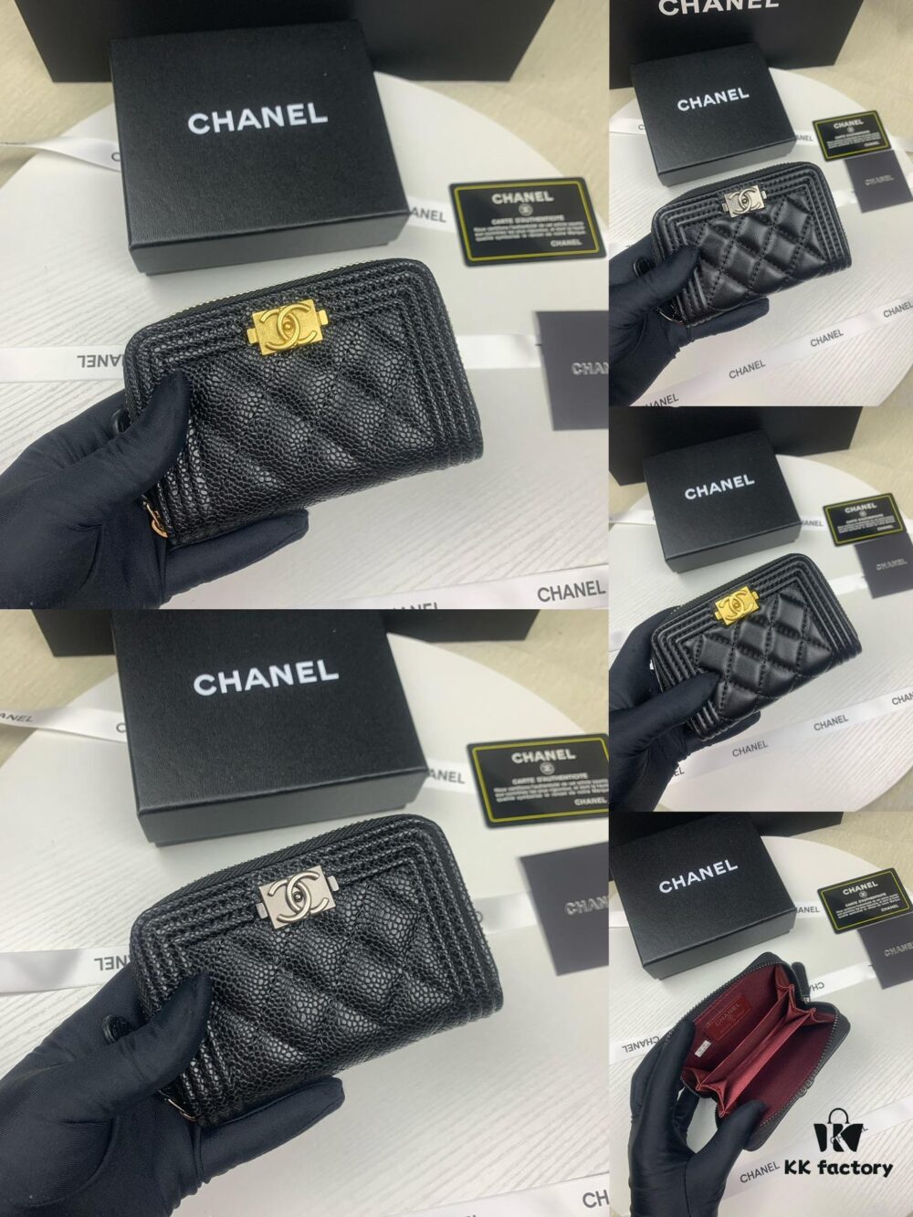 69304db5f09edb6de4c4e7fd CHANEL Classic BOY Bag, Original Quality! Quilted Pattern, Spacious Interior, Perfect for Cards and Cash, Excellent Details, Model No. 80602, Size: 11*7.5