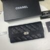 69304db6f09edb6de4c4e7fe CHANEL Le Boy Long Wallet - Model A80286, Calfskin Leather with Hardware, Authentic Quality, Complete Packaging