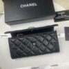 CHANEL Le Boy Long Wallet A80286 Lambskin Antique Silver Hardware, Original Quality, Full Packaging