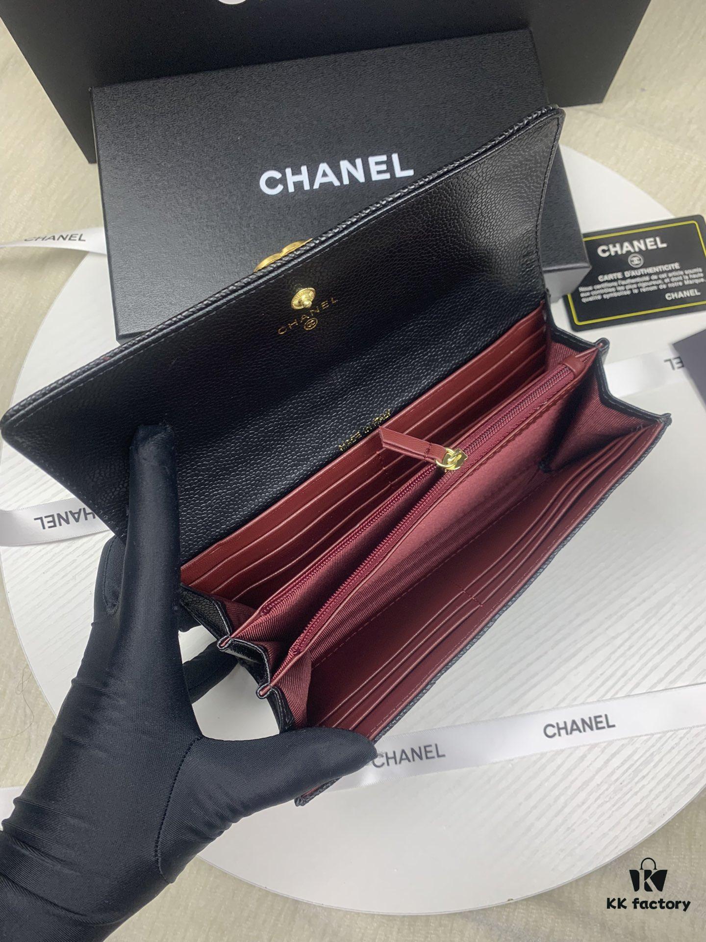 69304dc2f09edb6de4c4e80e CHANEL Le Boy Long Wallet, Model A80286, Calfskin with Gold-Tone Hardware, Original Quality, Complete Packaging Included! Dimensions: 10.5 x 19 x 3 cm, Color: Quilted Beige with Golden Clasp