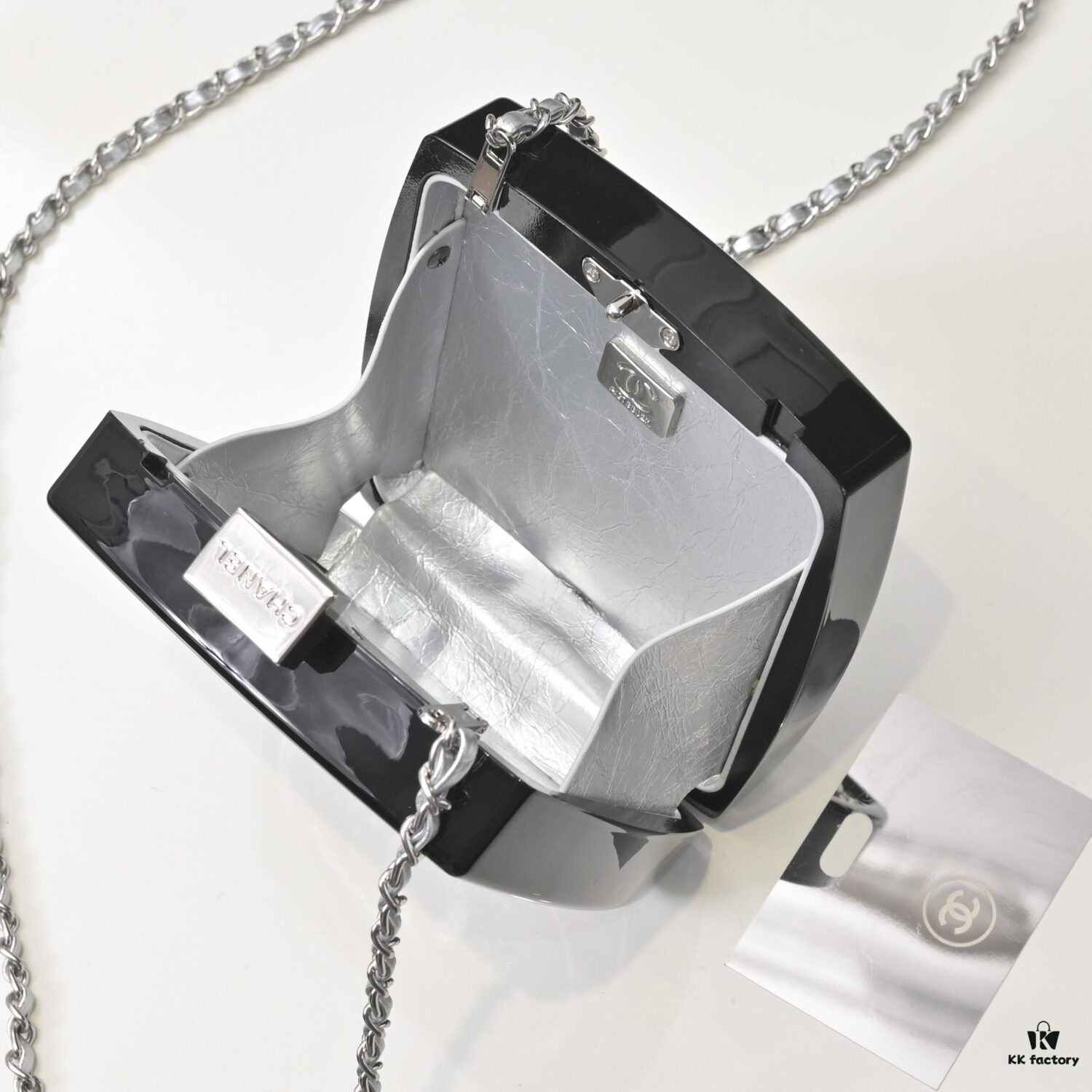 69304df0f09edb6de4c4e83f Limited Edition CHANEL Diamond Powder Case - Sparkling and Elegant, A Must-Have Fashion Accessory