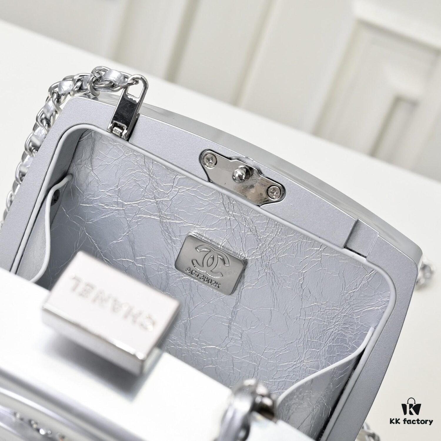 69304df9f09edb6de4c4e84b Limited Edition CHANEL Diamond Powder Case - Sparkling and Elegant, A Must-Have Fashion Accessory