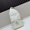 69304e1af09edb6de4c4e86e Upgraded Chanel 25C Hobo Bag in Quilted Calfskin - Small Vintage-Inspired Drawstring Bucket Bag with Retro Gold-Tone Hardware and Classic Chain Design