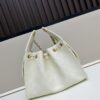 69304e1cf09edb6de4c4e872 Upgraded Chanel 25C Hobo Bag in Quilted Calfskin - Small Vintage-Inspired Drawstring Bucket Bag with Retro Gold-Tone Hardware and Classic Chain Design