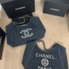 CHANEL VINTAGE Pearl Denim