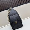 69304e34f09edb6de4c4e890 Upgraded Chanel 25C Hobo Bag in Quilted Calfskin - Mini Vintage Drawstring Bucket Bag with Retro Gold Buckle, Diamond Stitching, and Classic Chain Design