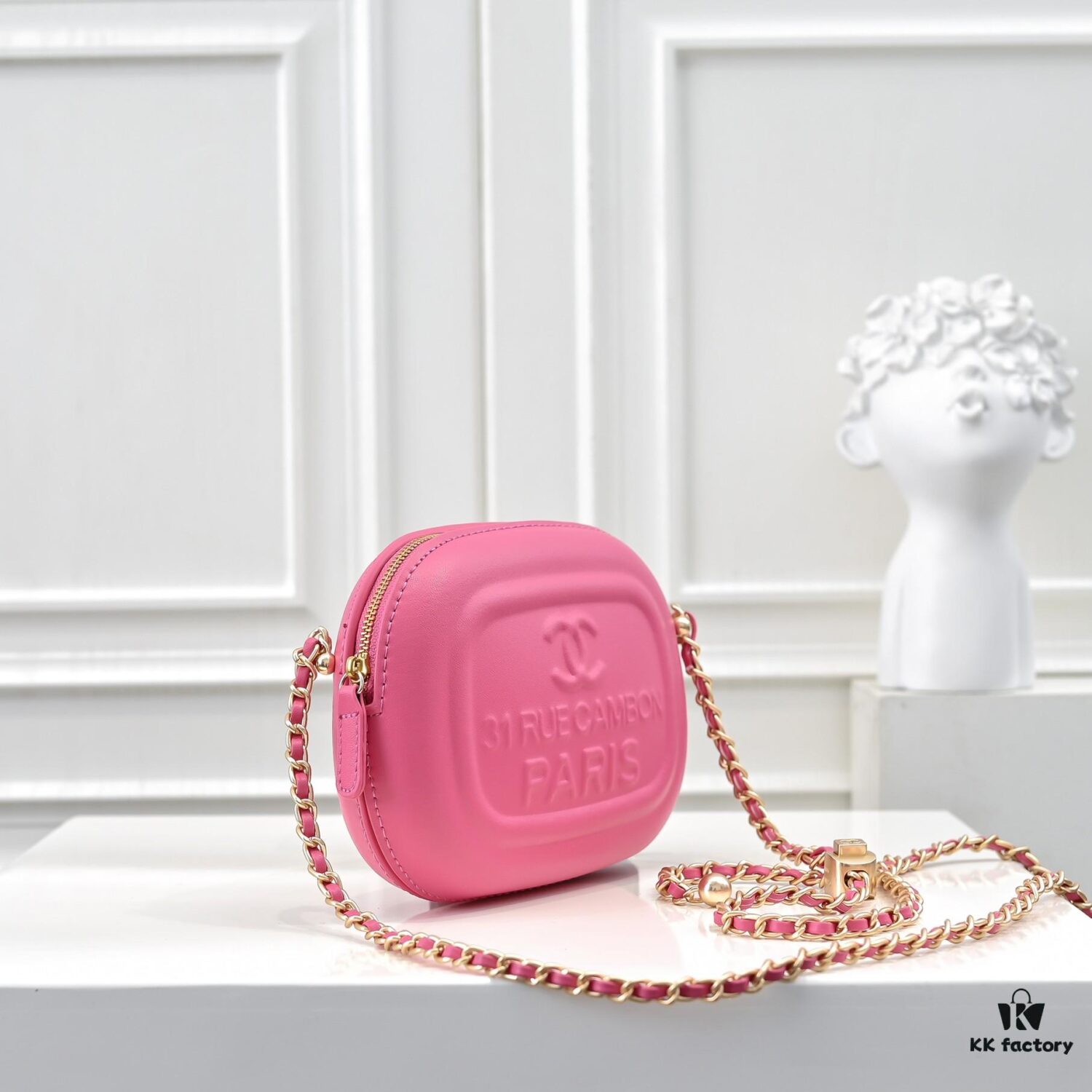 69304e7ff09edb6de4c4e8e9 CHANEL 25C Pre-Spring Vacation Collection Mini Camera Bag in Gold