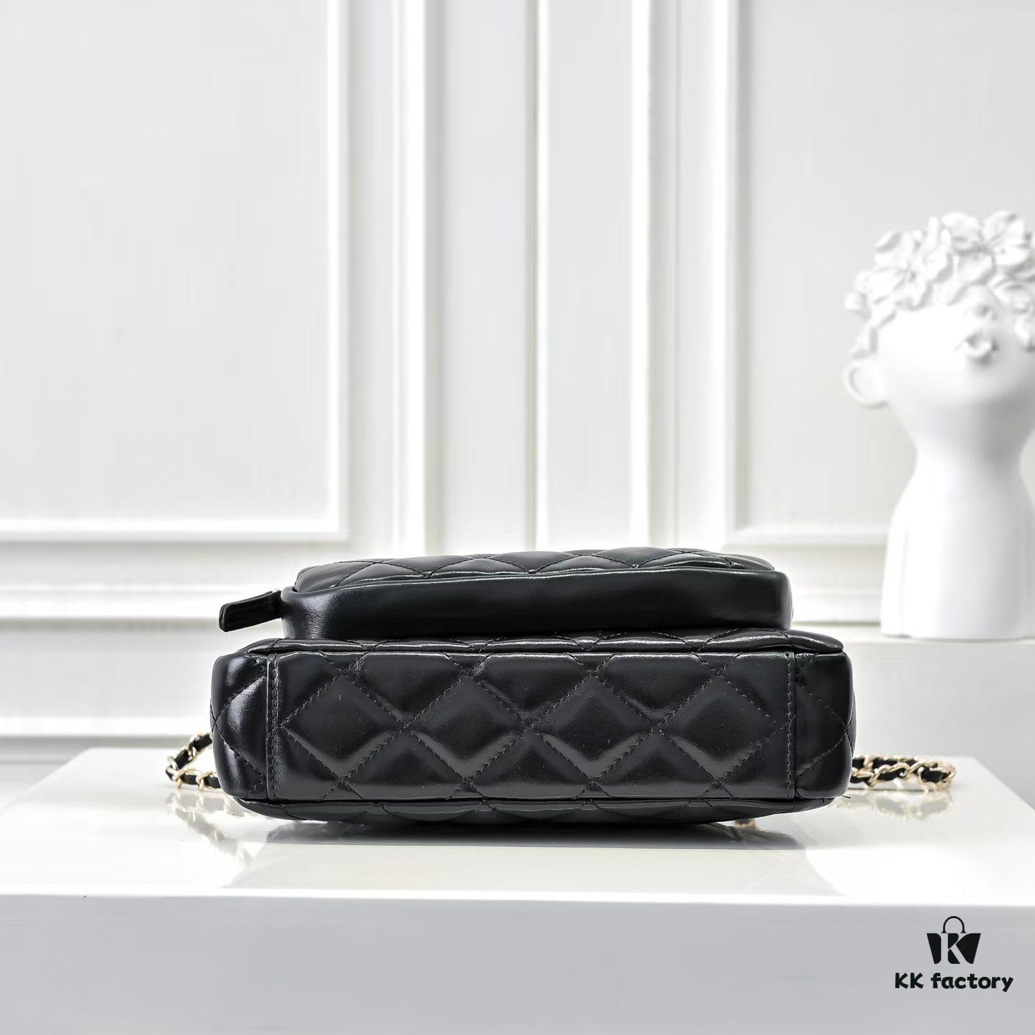 69304e81f09edb6de4c4e8ec Chanel 25C Spring/Summer New Arrival Camera Bag - Luxurious Lambskin with Gold-Tone Chain