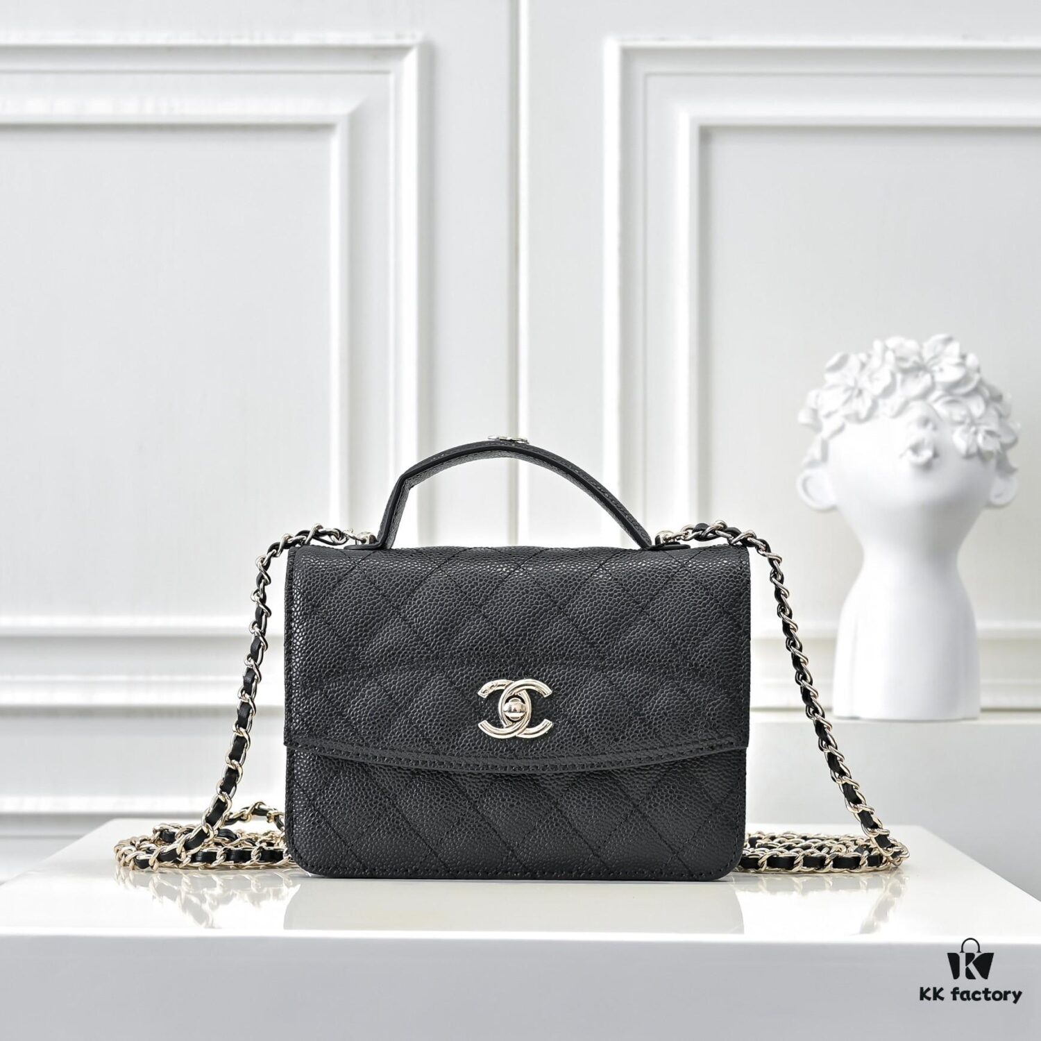 69304e85f09edb6de4c4e8f2 Chanel 25C Spring/Summer New Arrival Logo Tote Backpack Crossbody Bag Calfskin with Gold-Tone Metal Hardware