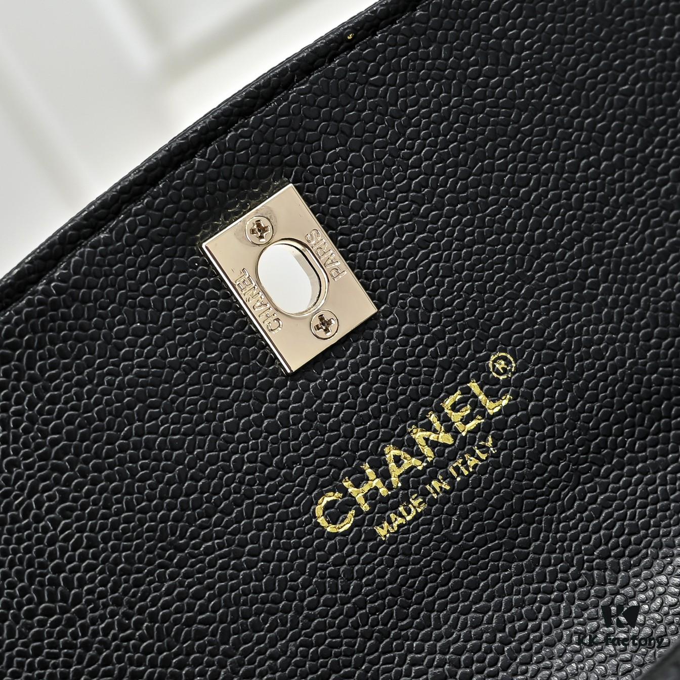 69304e8cf09edb6de4c4e8fb Chanel 25C Spring/Summer New Arrival Logo Tote Backpack Crossbody Bag Calfskin with Gold-Tone Metal Hardware