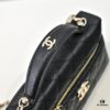 69304e8ff09edb6de4c4e901 Chanel 25C Spring/Summer New Lunchbox Bag, Calfskin with Metal Chain Design, Double C Logo, Compact Size Fits Phone and Daily Essentials
