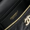 69304e90f09edb6de4c4e903 Chanel 25C Spring/Summer New Lunchbox Bag, Calfskin with Metal Chain Design, Double C Logo, Compact Size Fits Phone and Daily Essentials