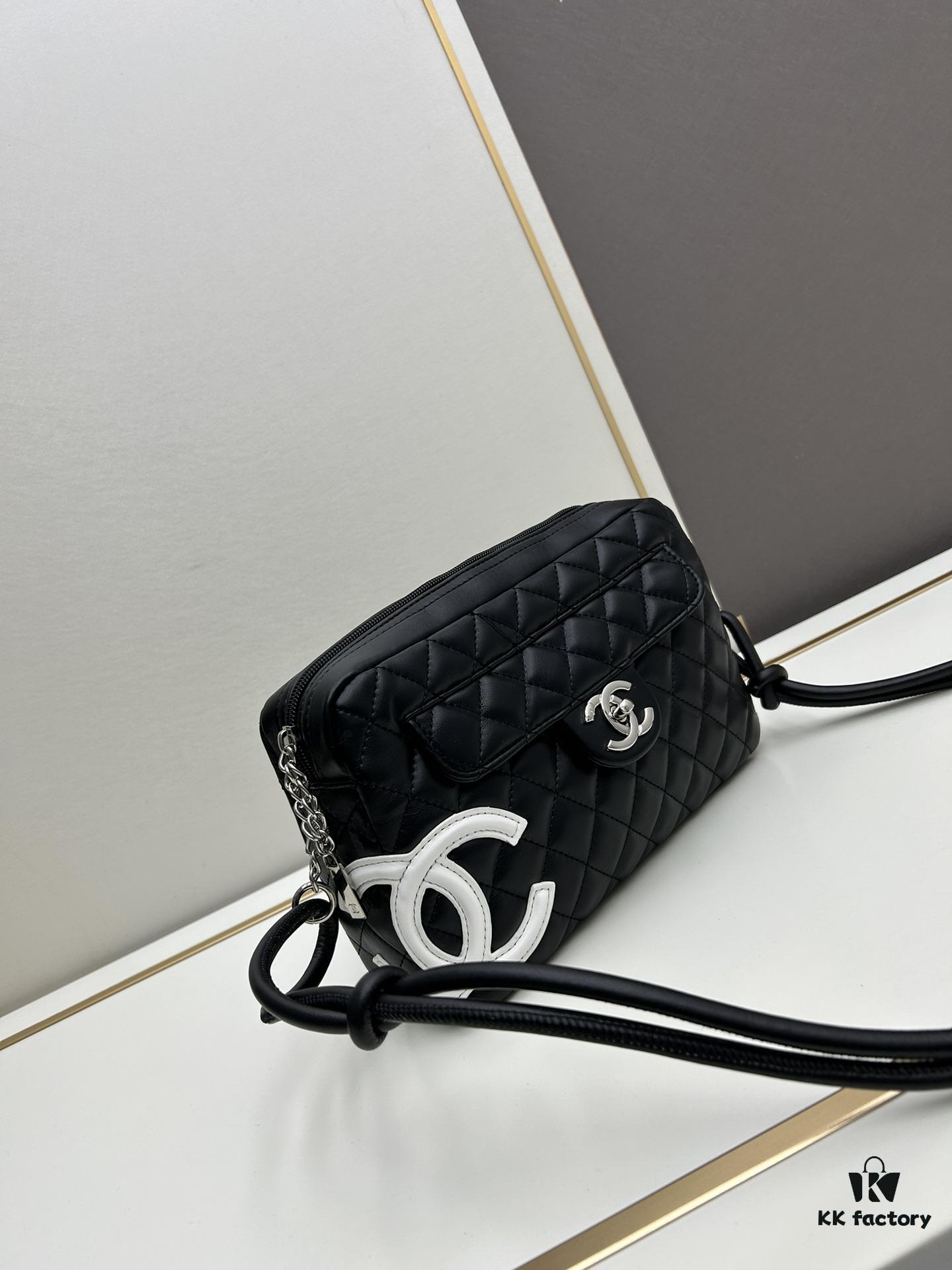 69304e92f09edb6de4c4e908 New Arrival with Box Words Fail! No Wonder So Many Are Searching for This Black and White Chanel Camera Bag