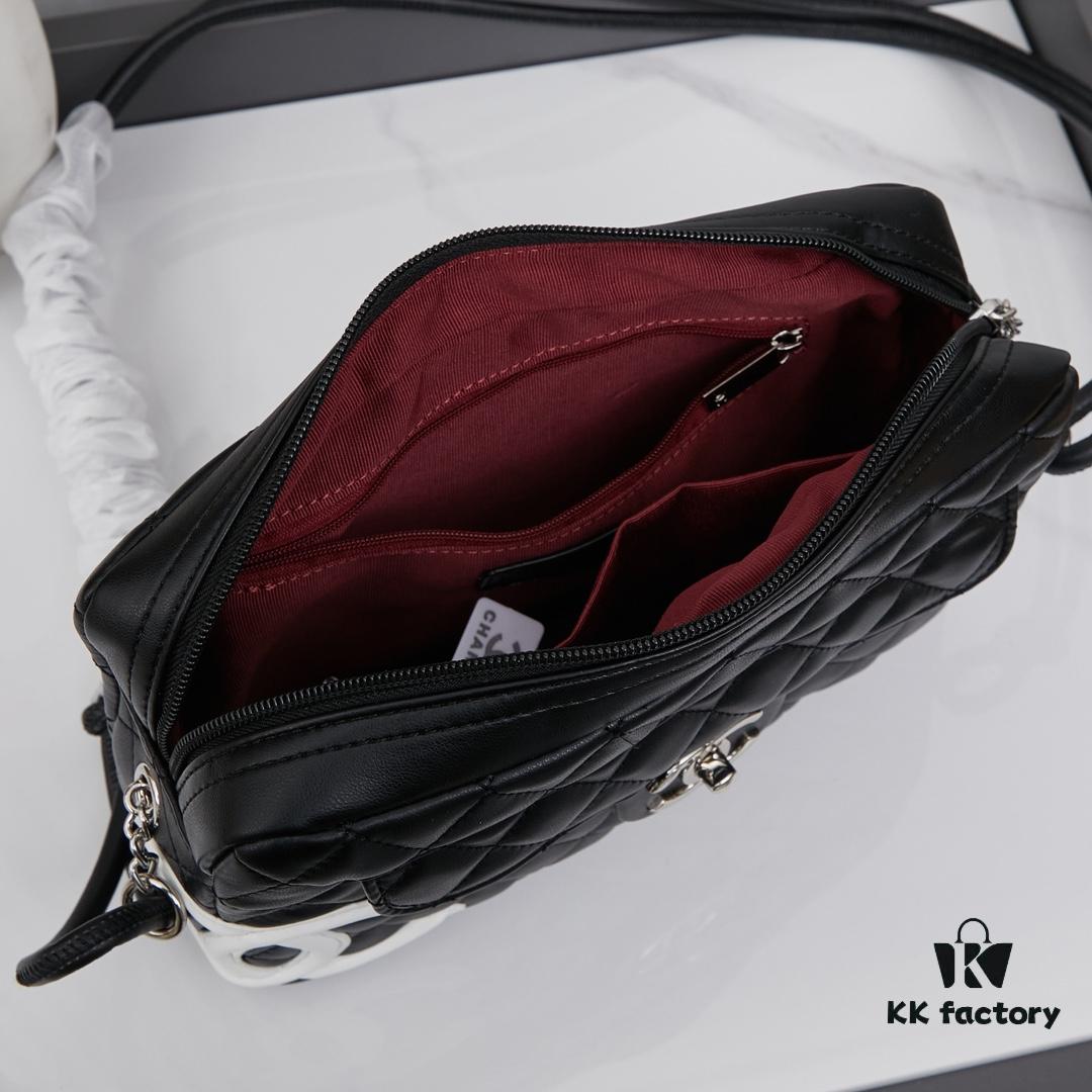 69304e9af09edb6de4c4e913 New Arrival with Box Words Fail! No Wonder So Many Are Looking for This Black and White Chanel Camera Bag