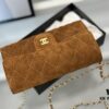 Chanel Suede Leather Handbag