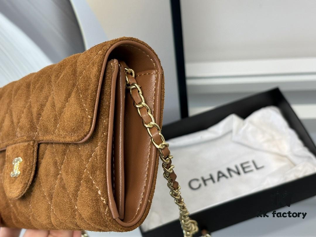 Chanel Suede Leather Handbag