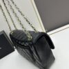 69304eb2f09edb6de4c4e934 Chanel Classic CF1113 Lambskin Electroplated Hardware with Glazed Finish, Premium Cowhide Gold Tone Clasp, Authentic Custom Import Level