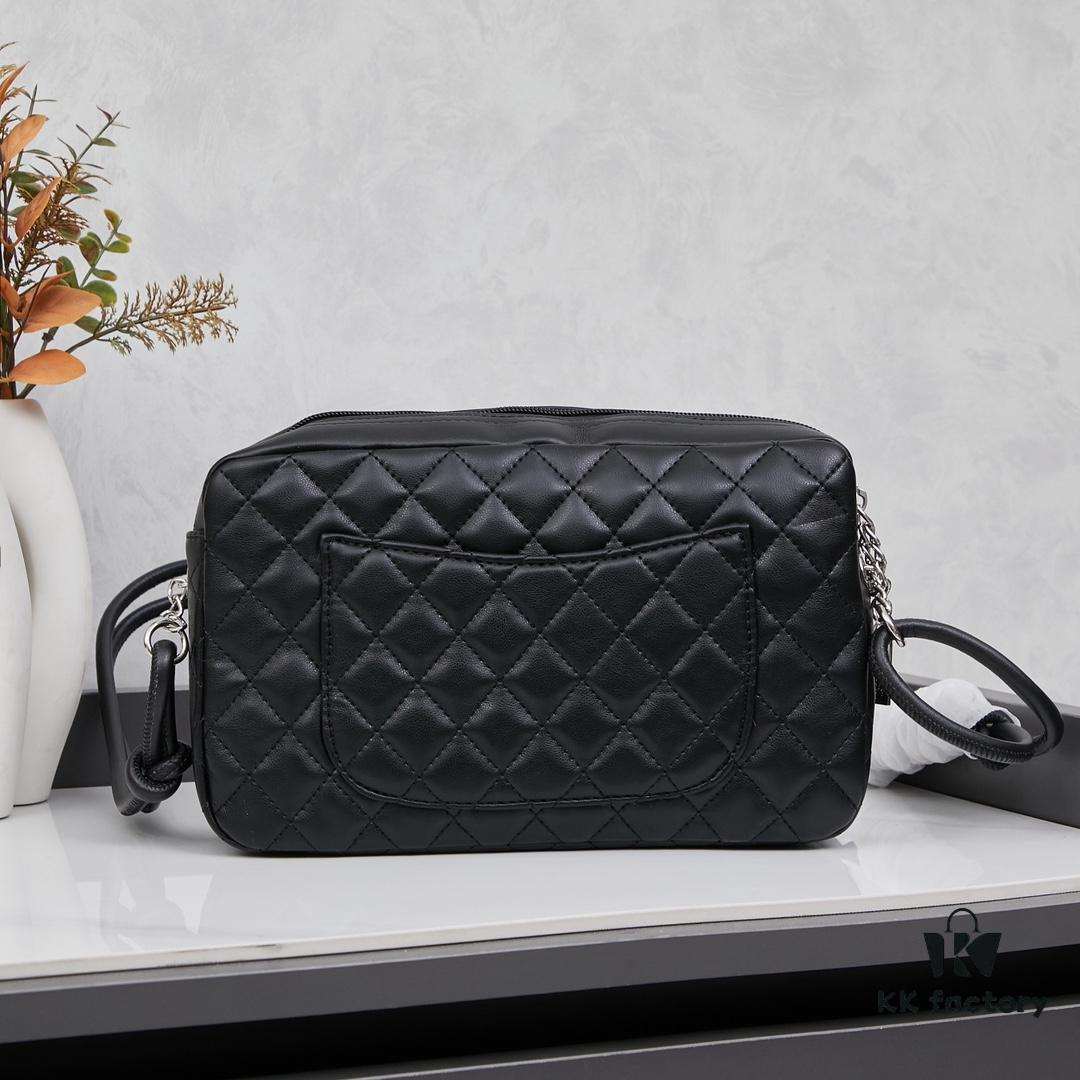 69304eb2f09edb6de4c4e935 New Arrival with Box Words Fail! No Wonder So Many Are Looking for This Black and White Chanel Camera Bag