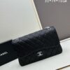 69304ecaf09edb6de4c4e953 Chanel Classic CF1113 Calfskin Grain Bag with Electroplated Hardware