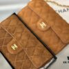 Chanel Suede Leather Handbag