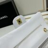 69304ed3f09edb6de4c4e963 Chanel Classic CF1112 Lambskin Electroplated Hardware with Glazed Finish, Premium Cowhide Gold Tone Clasp
