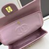 69304edcf09edb6de4c4e970 Chanel Classic CF1112 Lambskin Electroplated Hardware with Glazed Finish, Premium Cowhide Gold Tone Trim