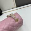 69304eddf09edb6de4c4e972 Chanel Classic CF1112 Lambskin Electroplated Hardware with Glazed Finish, Premium Cowhide Gold Tone Trim