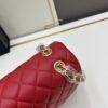 69304ee1f09edb6de4c4e977 Chanel Classic CF1112 Lambskin Electroplated Hardware with Glazed Finish, Full-grain Leather Gold Tone Buckle, Authentic Custom Overseas Procurement Grade
