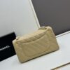 69304eeaf09edb6de4c4e984 Chanel Classic CF1112 Lambskin Electroplated Hardware with Glazed Finish, Premium Cowhide Gold Tone Clasp
