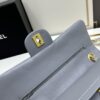 69304eeef09edb6de4c4e989 Chanel Classic CF1112 Lambskin Electroplated Hardware with Glazed Finish, Premium Cowhide Gold Tone Clasp