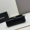 69304ef0f09edb6de4c4e98d Chanel Classic CF1112 Lambskin Electroplated Hardware with Glazed Finish, Premium Cowhide Gold Tone Clasp