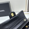 69304ef2f09edb6de4c4e98f Chanel Classic CF1112 Lambskin Electroplated Hardware with Glazed Finish, Premium Cowhide Gold Tone Clasp