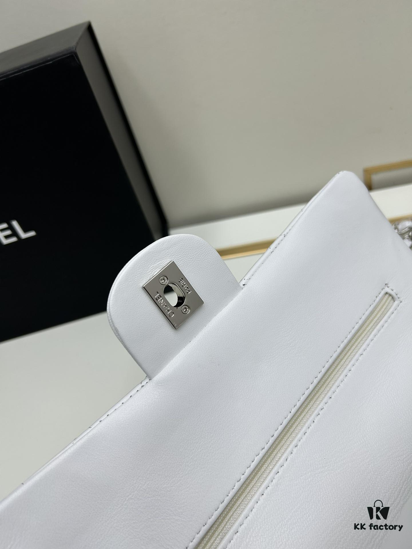 69304f01f09edb6de4c4e9a0 Chanel Classic CF1112 Lambskin Electroplated Hardware with Glazed Finish, Durable and Fade-Resistant, Premium Cowhide Gold Tone Clasp – Authentic Custom Grade, Overseas Authorized Purchase