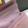 69304f01f09edb6de4c4e9a1 Chanel Classic CF1112 Lambskin Electroplated Hardware with Glazed Finish, Premium Cowhide Gold Tone Trim