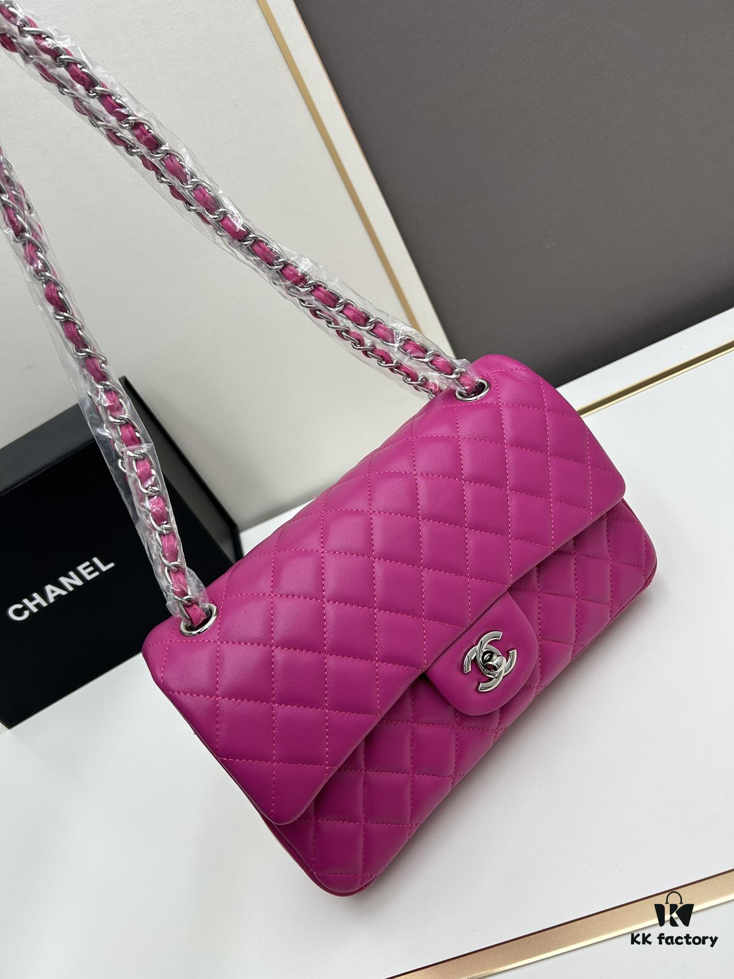 69304f19f09edb6de4c4e9bc Chanel Classic CF1112, Lambskin with Electroplated Hardware, Special Glaze-Treated Metal Components for Long-Lasting Color Retention, Premium Calfskin with Gold-Tone Hardware – Authentic Custom Import Level, Ultimate Material, Silhouette, and Handfeel Experience, Perfect for Friends' Gatherings, The Most Timeless Classic with Exceptional Value