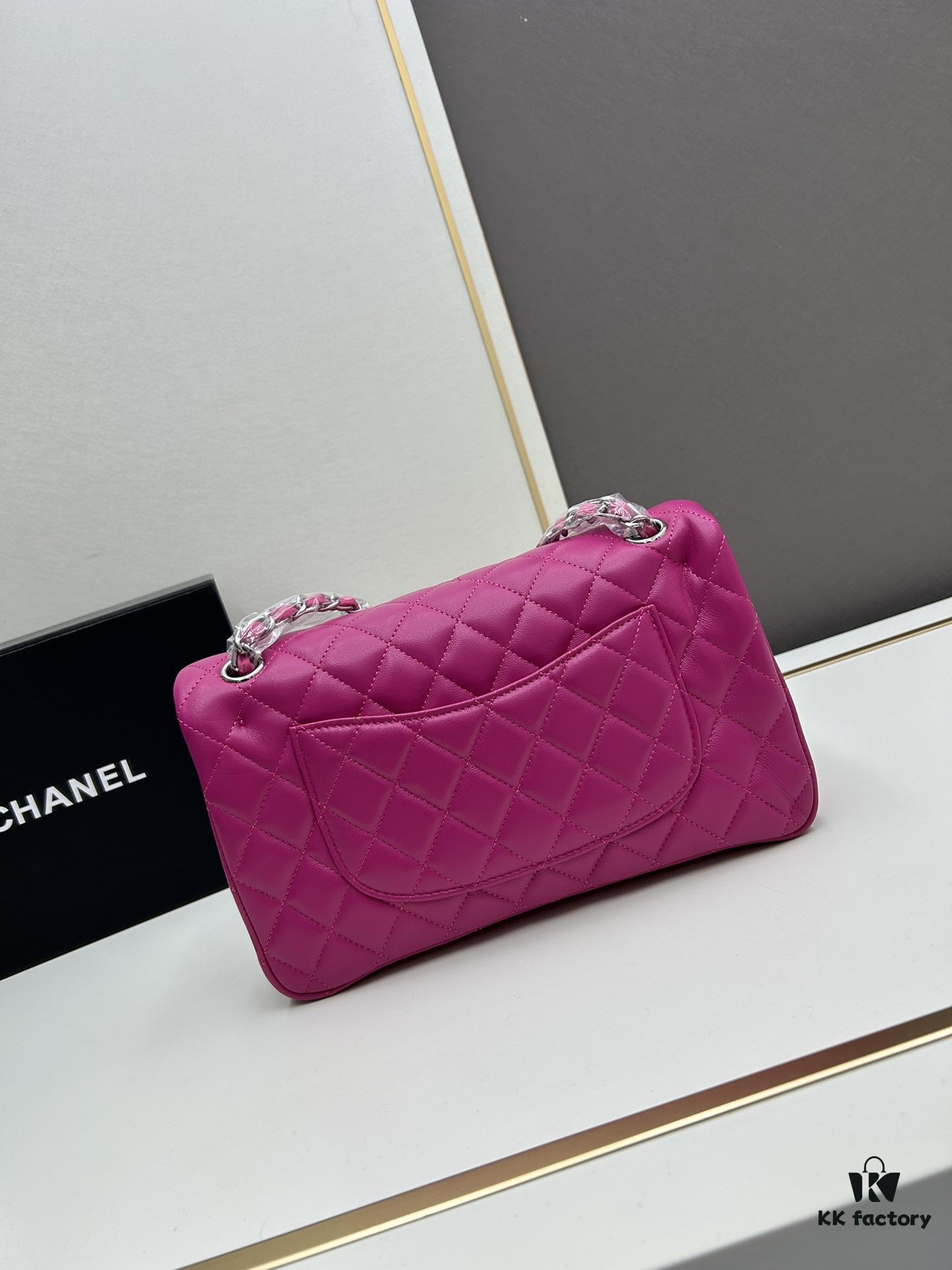 69304f19f09edb6de4c4e9bd Chanel Classic CF1112, Lambskin with Electroplated Hardware, Special Glaze-Treated Metal Components for Long-Lasting Color Retention, Premium Calfskin with Gold-Tone Hardware – Authentic Custom Import Level, Ultimate Material, Silhouette, and Handfeel Experience, Perfect for Friends' Gatherings, The Most Timeless Classic with Exceptional Value