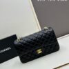 69304f1df09edb6de4c4e9c2 Chanel Classic CF1112 Lambskin Electroplated Hardware with Glazed Finish, Premium Cowhide Gold Tone Clasp